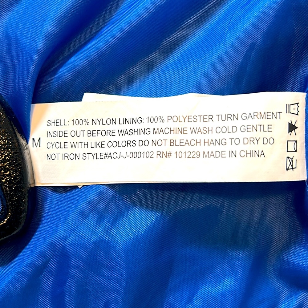 Ashley by 26 International Rainbow Windbreaker Jacket Size M Utility Collection - Picture 7 of 11